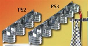 APPENDISCOPE INOX 3 POSTI GNALI ART PS3