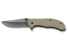 COLTELLO TASCABILE LAMA INOX MANICO G10 18CM