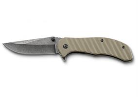 COLTELLO TASCABILE LAMA INOX MANICO G10 18CM