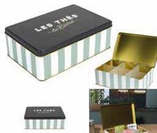 SCATOLA METALLO TE'6 SCOMPARTI