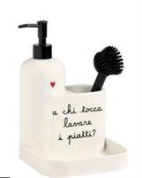 DOSASAPONE E PORTACCESSORI A CHI TOCCA LAVARE I