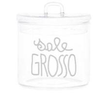 BARATTOLO VETRO SALE GROSSO SD 12CM