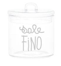 BARATTOLO VETRO SALE FINO SD 12CM