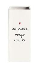 PORTAOMBRELLI CERAMICA SE PIOVE VENGO CON TE