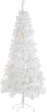 ALBERO NATALE BIANCO PVC RENON H210CM