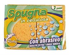 SPUGNA CELLULOSA CON FIBRA 2PZ 041/S