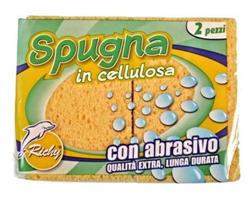 SPUGNA CELLULOSA CON FIBRA 2PZ 041/S