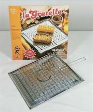 GRATELLA PANE LAR 22CM INOX