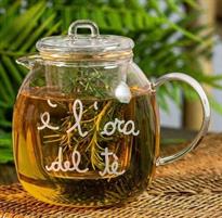 TEIERA VETRO CON FILTRO SD 600ML L'ORA DEL TE'