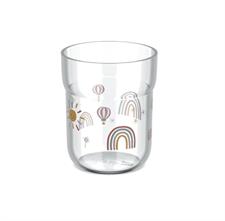BICCHIERE BABY PLASTICA ACQUA 25CL ARCOBALENO