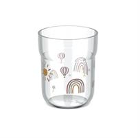 BICCHIERE BABY PLASTICA ACQUA 25CL ARCOBALENO