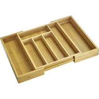 PORTAPOSATE ESTENSIBILE LEGNO BAMBU' 5-7 POSTI