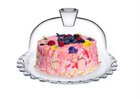 PIATTO TORTA CON CAMPANA PETITE PATISSERIE 26CM