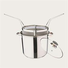 PENTOLA PASTAIOLA DOPPIA INOX DIAMONDS 24CM