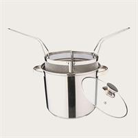 PENTOLA PASTAIOLA DOPPIA INOX DIAMONDS 24CM