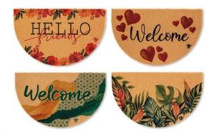 ZERBINO ECOCOCCO 40X65CM MEZZALUNA