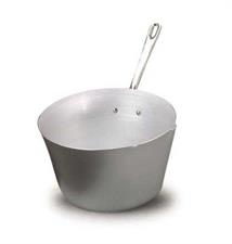 CASSERUOLA 1MANICO CONICA ALLUMINIO FAMIGLIA 22