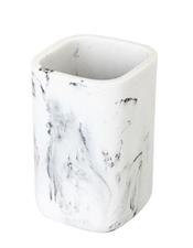 PORTASPAZZOLINI BICCHIERE BAGNO IN MARMO