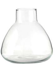 VASO FIORI VETRO IMBUTO H17.5CM