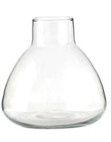 VASO VETRO IMBUTO H17.5CM