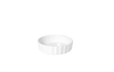 STAMPO CREME BRULEE PORCELLANA BIANCA 12CM