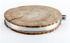 TAGLIERE LARICE E ACCIAIO