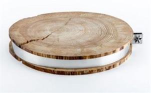 TAGLIERE LARICE E ACCIAIO