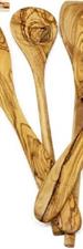 CUCCHIAIO LEGNO OLIVO 35CM