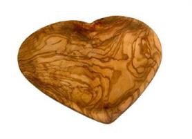 CUORE LEGNO OLIVO 14X14X2