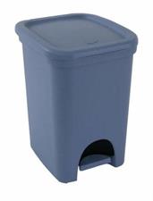 PATTUMIERA PEDALE COLORS 18LT BLU AVIO