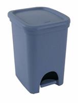 PATTUMIERA PEDALE COLORS 18LT BLU AVIO