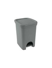 PATTUMIERA PEDALE COLORS 18LT GRIGIO