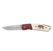 COLTELLO TASCABILE MANICO LEGNO/PLASTICA 19