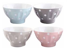 BOLO PORCELLANA POIS D.13CM