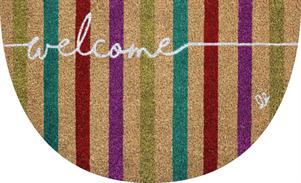 ZERBINO COCCO FANTASY MEZZALUNA 65X40CM