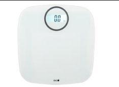 BILANCIA PESAPERSONE DIGITALE VETRO BIANCO 180KG