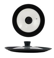 COPERCHIO UNIVERSALE VETRO+SILICONE 16/18/20CM