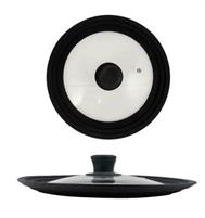 COPERCHIO UNIVERSALE VETRO+SILICONE 22/24/26CM