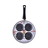 PADELLA PANCAKE 4 FORME HAPPY ANTIADERENTE 28CM