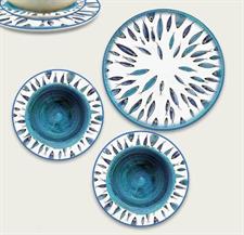 PIATTO PIANO MELAMINA FISH 28CM