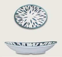 VASSOIO OVALE GONDOLA MELAMINA FISH 17X23X4