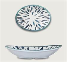 VASSOIO OVALE GONDOLA MELAMINA FISH 28X36X5