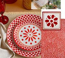 SERVIZIO PIATTI TAVOLA 18PZ KORA