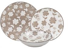 SERVIZIO PIATTI TAVOLA 18PZ LAZISE TORTORA