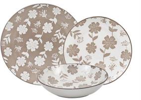 SERVIZIO PIATTI TAVOLA 18PZ LAZISE TORTORA