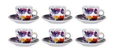 SET 6 TAZZA CAFFE' C/P MALAGA