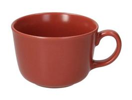 TAZZA COLAZIONE GRES RITUAL ROSSO MELA 450ML