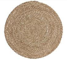TOVAGLIETTA PAGLIA INTRECCIATA VERA D.38CM