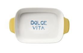 PIROFILA RETTANGOLARE PORCELLANA DOLCE VITA