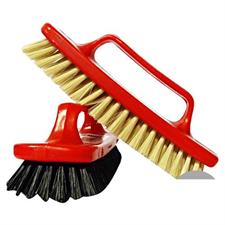 SPAZZOLA SCARPE C/MANIGLIA T/SETOLA BIONDA/NERA